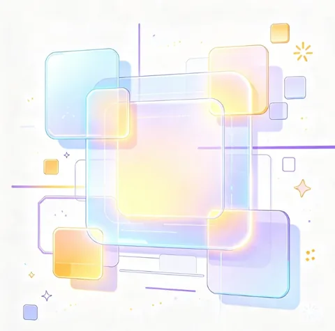 抽象的科技光影背景图